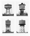 BECHER, BERND (1931-2007) & BECHER, HILLA (1934- ) Suite of 4 photographs from the Wassertürme [Water Towers] series.